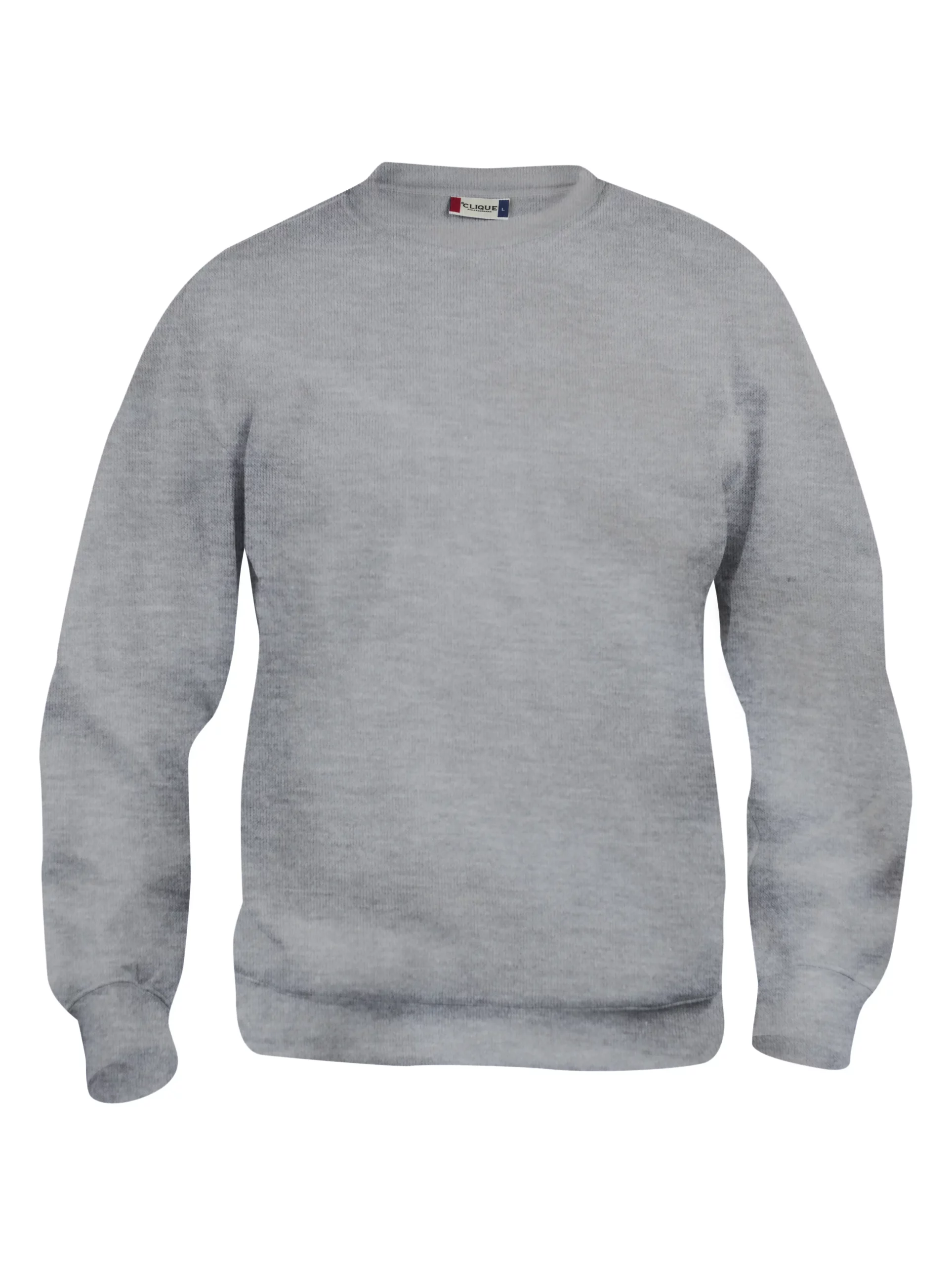 SWEATSHIRT BASIC ROUNDNECK GRIS CHINE S - 02103095S - CLIQUE 1 SWEATSHIRT BASIC ROUNDNECK GRIS CHINE S - 02103095S - CLIQUE