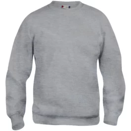 SWEATSHIRT BASIC ROUNDNECK GRIS CHINE XL - 02103095XL - CLIQUE