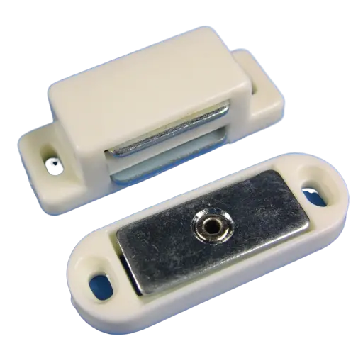 LOQUETEAU MAGNETIQUE PLASTIQUE BLANC 4KG - 23972 - SHEPHERD HARDWARE 1 LOQUETEAU MAGNETIQUE PLASTIQUE BLANC 4KG - 23972 - SHEPHERD HARDWARE