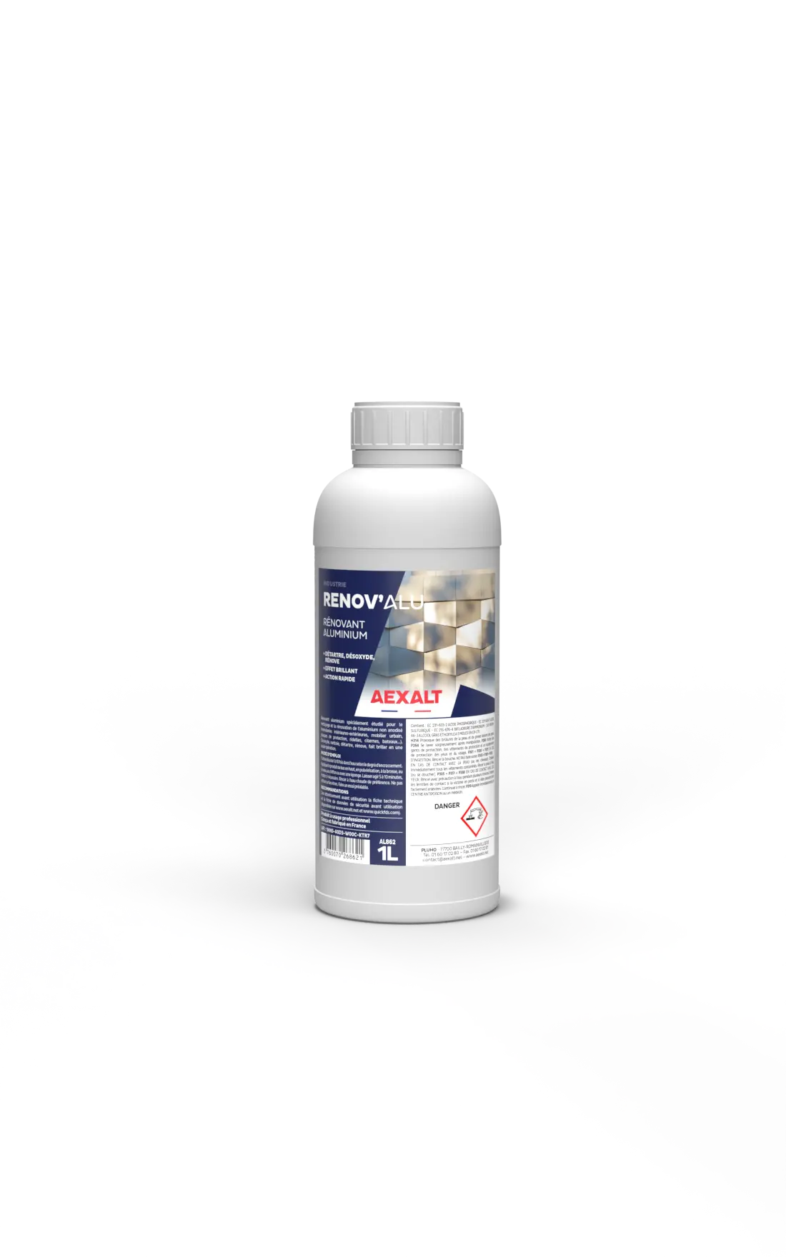 RENOV'ALU - RENOVANT ALUMINIUM - 1L - AL862 - AEXALT 1 RENOV'ALU - RENOVANT ALUMINIUM - 1L - AL862 - AEXALT