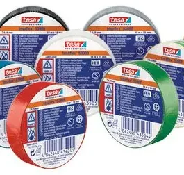 RUBAN D'ISOLATION ELECTRIQUE 53988 10 M X 15 MM LOT DE 10 RLX - TESA - 53988-00135-01