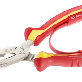 PINCE A BEC DEMI-ROND 200MM ISOLEE 1000V 195A.20VE - FACOM - 195A.20VE