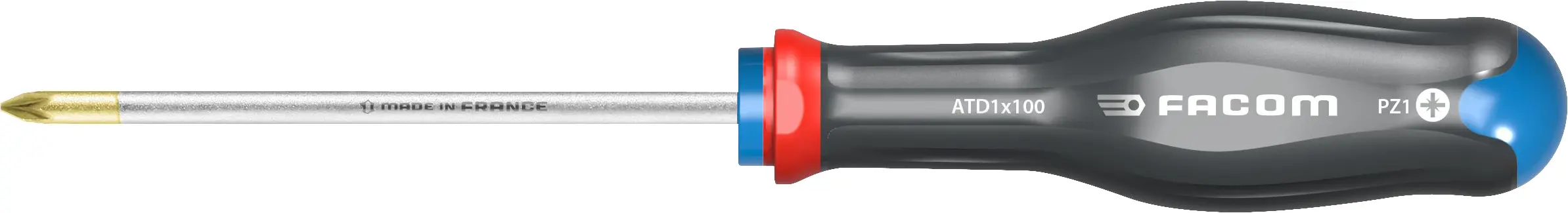 TOURNEVIS PROTWIST CRUCIFORME LAME RONDE 2X100 AND2X100 - ATD2X100 - FACOM 1 TOURNEVIS PROTWIST CRUCIFORME LAME RONDE 2X100 AND2X100 - ATD2X100 - FACOM