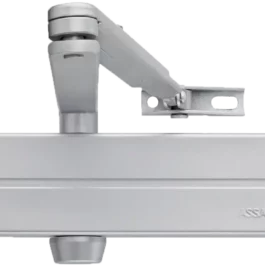 FERME PORTE COMPLET BRAS COMPAS DC140 FORCE 2/3/4 ARGENT - 24506000 - VACHETTE - ASSA ABLOY AUBE ANJOU S.A.