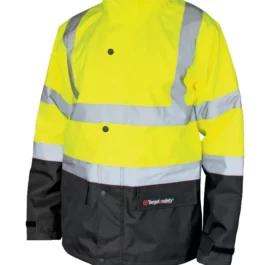 PARKA/VESTE DE PLUIE HAUTE VISIBILITE SKY JAUNE/NOIR 3XL - PARKASKY02JN3XL - TARGET SAFETY