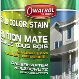 SOLID COLOR STAIN BLANC 1L MAT - 450 - OWATROL