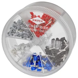 EMBOUT DE CABLE ISOLES (ASSORTIMENT DE 300) - 97 99 906 - KNIPEX
