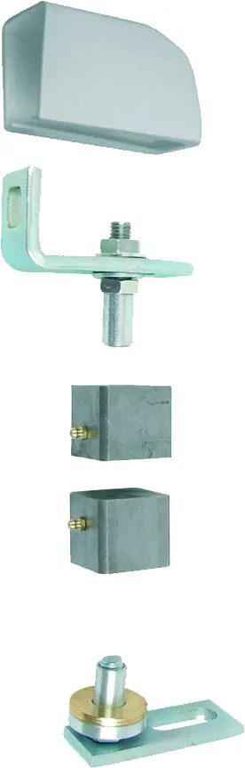 JEU DE PIVOTS REGLABLE TYPE 100 AVEC CHEVILLES TUB35 +CAP - PIEM1035 - TORBEL INDUSTRIE 1 JEU DE PIVOTS REGLABLE TYPE 100 AVEC CHEVILLES TUB35 +CAP - PIEM1035 - TORBEL INDUSTRIE