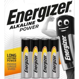 PILE ALCALINE POWER ENERGIZER AAA LR03 1,5V (CARTE 4 PILES) - ENERGY SERVICE - EPLR03 - Lot de 24