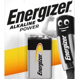 PILE ALCALINE POWER ENERGIZER 6LR61 9V (CARTE 1 PILE) - ENERGY SERVICE - EPLR622 - Lot de 24