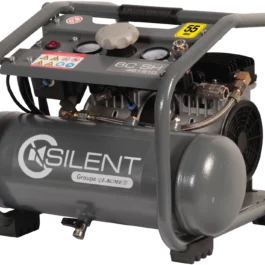 COMPRESSEUR MONOPHASE MONOBLOC SILENCIEUX SILENT 6/6C SH - 461910 - LACME