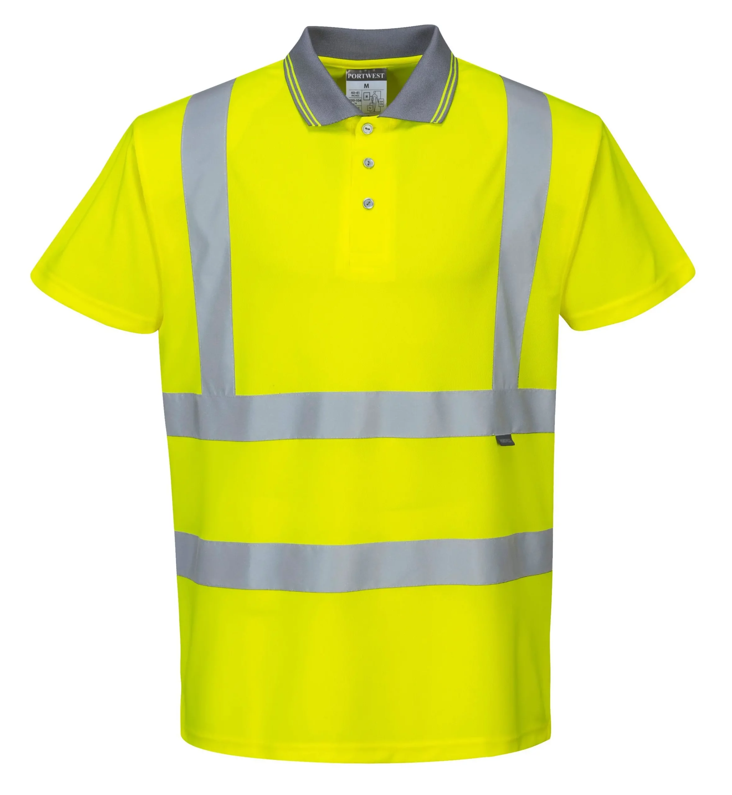 POLO HAUTE VISIBILITE S477 JAUNE XXL - S477YERXXL - PORTWEST FRANCE 1 POLO HAUTE VISIBILITE S477 JAUNE XXL - S477YERXXL - PORTWEST FRANCE