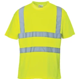 T-SHIRT HAUTE VISIBILITE S478 JAUNE TL - S478YERL - PORTWEST FRANCE