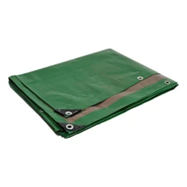 BACHE HQ250 PRO 3 M X 5 M VERTE EXTERIEURE - PR0812 - TECPLAST