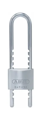 CADENAS A CLE ALUMINIUM SERIE 64 ANSE REGLABLE - 64TI/50HB60-150 B/DFNLI - ABUS 1 CADENAS A CLE ALUMINIUM SERIE 64 ANSE REGLABLE - 64TI/50HB60-150 B/DFNLI - ABUS