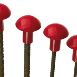 EMBOUTS DE SECURITE POUR FER A BETON D.8 A 20 MM (SACHET 125 PC) - 100125 - VINMER