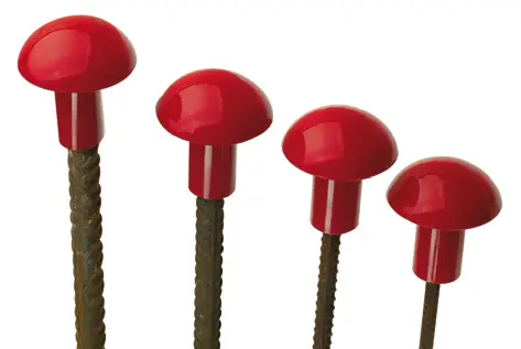 EMBOUTS DE SECURITE POUR FER A BETON D.8 A 20 MM (SACHET 125 PC) - 100125 - VINMER 1 EMBOUTS DE SECURITE POUR FER A BETON D.8 A 20 MM (SACHET 125 PC) - 100125 - VINMER