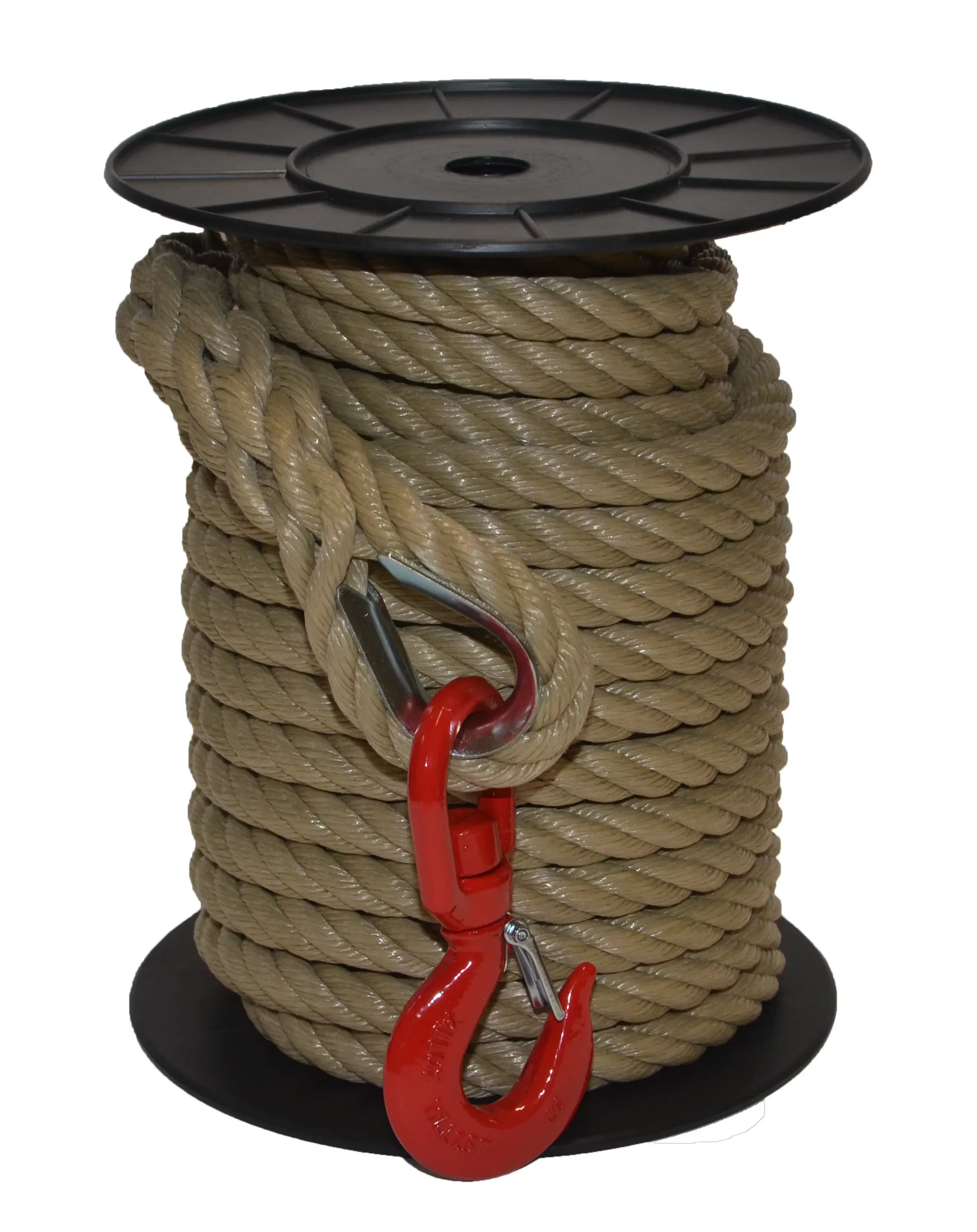 CORDE A POULIE POLYPROPYLENE 20MM X 30M - C1CP0024CT - CORDERIES TOURNONAISES 1 CORDE A POULIE POLYPROPYLENE 20MM X 30M - C1CP0024CT - CORDERIES TOURNONAISES