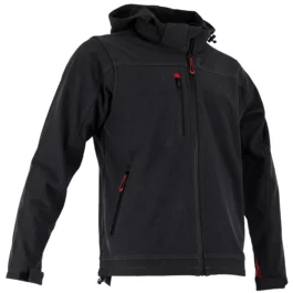 VESTE SOFTSHELL TREILLIS GRIS/ROUGE T4 - TREILLIS4 - LMA LEBEURRE
