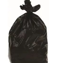 SAC POUBELLE INDUSTRIE 150L 55MICRONS (CRT DE 5 RLX) - T150BNR - GLOBAL HYGIENE MONNOYEUR