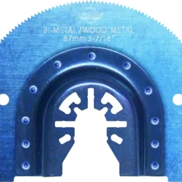 LAME DE SCIE SEGMENT MOYEU DEPORTE BI-METAL BOIS METAL 87MM - 4009.01 - LEMAN
