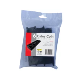 CALES COINS PVC JAUNE 70X35X10MM SACHET 20 PCS - 134148 - ACBAT