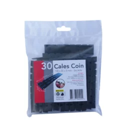 CALES COINS SECABLES PVC NOIR 100X20X8MM SACHET 30 PCS - 137197 - ACBAT