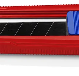 CUTTER UNIVERSEL 18MM AVEC BARRE STABILISATRICE CUTIX - 90 10 165 BK - KNIPEX