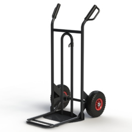 DIABLE ACIER A BAVETTE MIXTE 250 KG - ROUES PNEUMATIQUES - 810102001 - FIMM