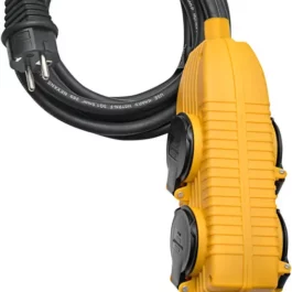 RALLONGE POWERBLOCK 4 PRISES/CLAPET 10M H07RN-F 3G2,5 - 1151781 - BRENNENSTUHL S.A.S