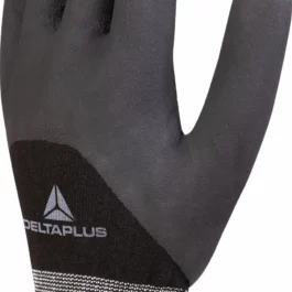 GANT TRICOT ENDUIT NITRILE VE725 NOIR T10 - DELTA PLUS PRO - VE725NO10 - Lot de 12