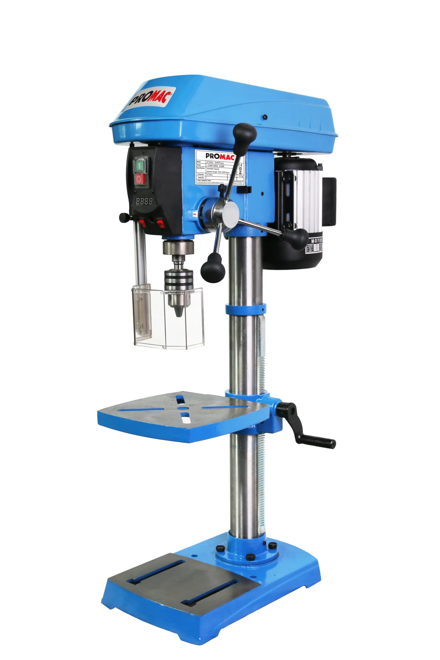 PERCEUSE D'ETABLI 212VLL - PROMAC - TOOL FRANCE - 212VLL 1 PERCEUSE D'ETABLI 212VLL - PROMAC - TOOL FRANCE - 212VLL