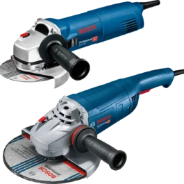 MEULEUSE 125MM 1400W GWS 1400 + MEULEUSE 230MM 2200W GWS 22-230 P - 0601824805 - BOSCH