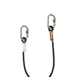 LONGE SIMPLE DE RETENUE DE 1,3M AVEC CONNECTEURS - NLD13AA - NEOFEU