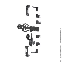 ESPAGNOLETTE PROVENCE LACETS DEPORTES - SUPPORT SECURITE - 07PNC3B24 - TORBEL INDUSTRIE - Lot de 10