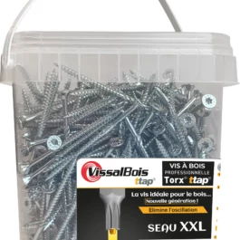SEAU XXL 200 VIS A BOIS VISSALBOIS TTAP FILET PARTIEL ZN TX30 6X100 - 111TT60100SE200 - VISWOOD