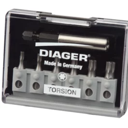 EMBOUT DE VISSAGE TORSION TX (COFFRET DE 7 PIECES) - U642C - DIAGER