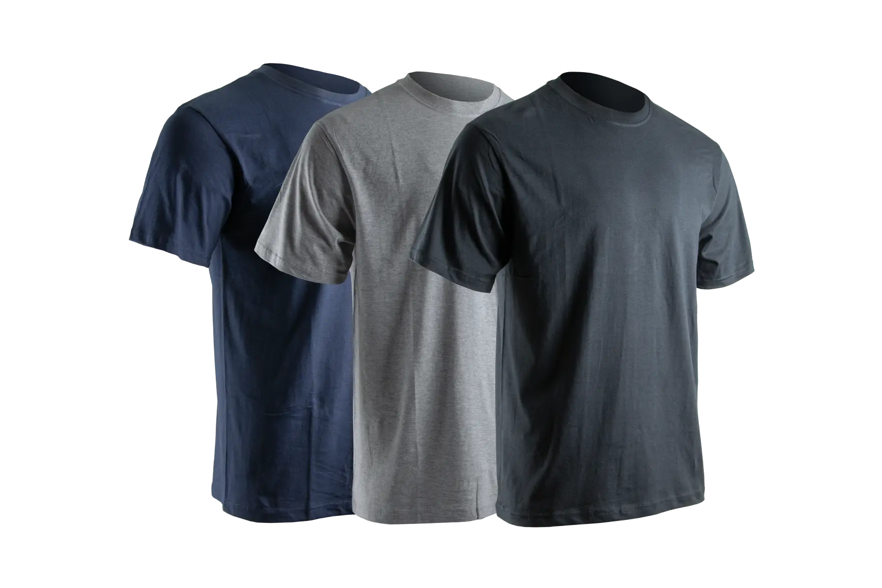 TEE SHIRT BASIC LYON GRIS, BLEU CHINE, NOIR LOT DE 3 T2XL - 9162C2XL - LMA LEBEURRE 1 TEE SHIRT BASIC LYON GRIS, BLEU CHINE, NOIR LOT DE 3 T2XL - 9162C2XL - LMA LEBEURRE