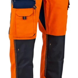 PANTALON HAUTE VISIBILTE POLARISATION MARINE/ORANGE T40 - 167940 - LMA LEBEURRE