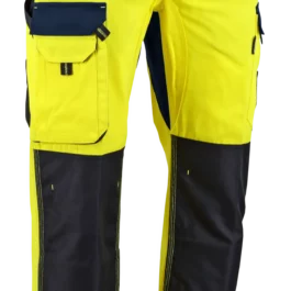 PANTALON HAUTE VISIBILITE DEFENSE MARINE/JAUNE T40 - 166740 - LMA LEBEURRE