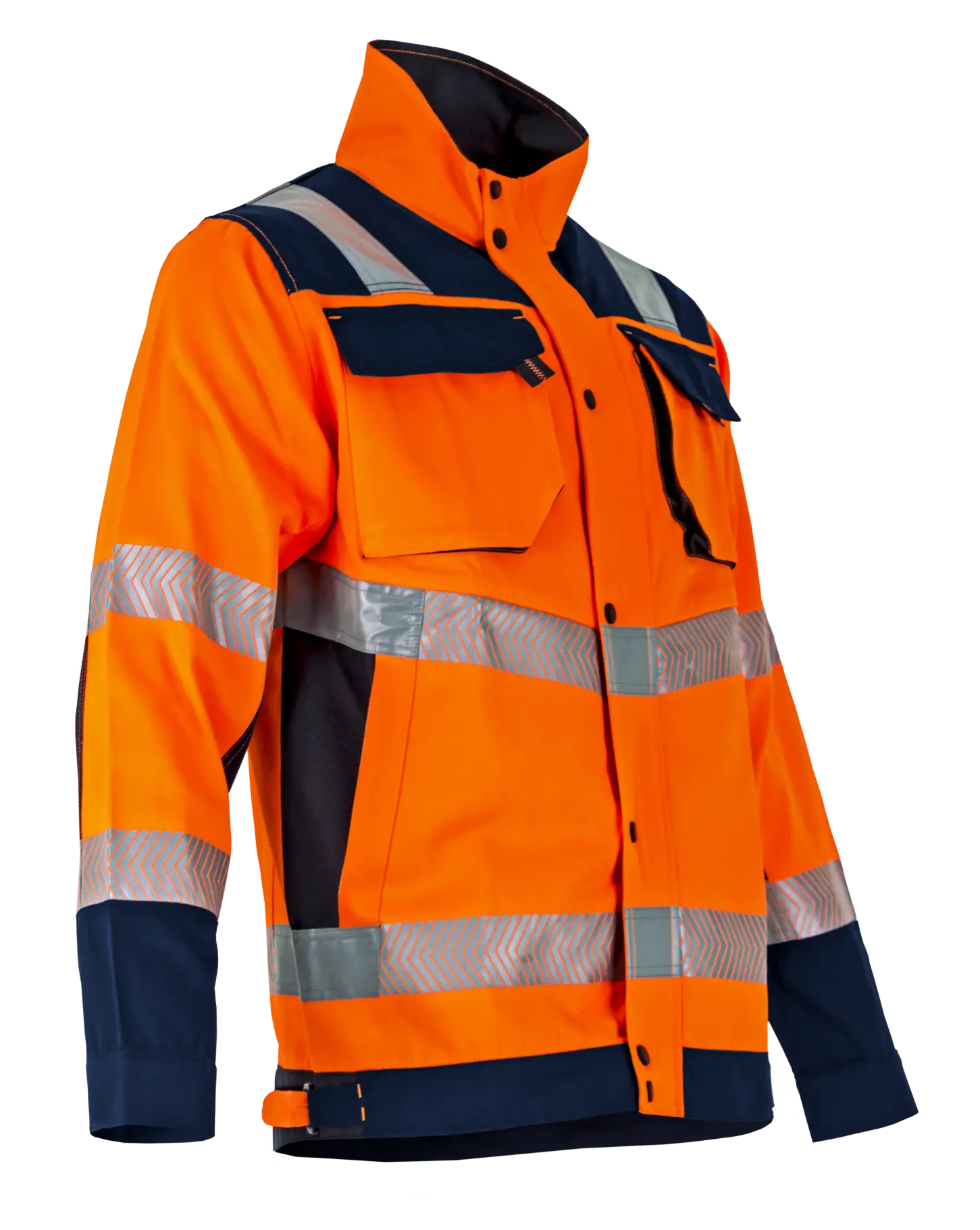 BLOUSON HAUTE VISIBILTE AMPOULE MARINE/ORANGE T6 - 22246 - LMA LEBEURRE 1 BLOUSON HAUTE VISIBILTE AMPOULE MARINE/ORANGE T6 - 22246 - LMA LEBEURRE