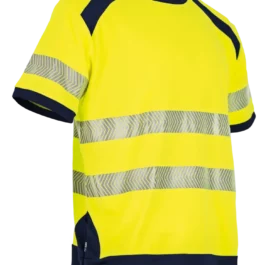 TEE SHIRT MANCHE COURTE HAUTE VISIBILITE HALOGENE JAUNE TXL - 9192XL - LMA LEBEURRE
