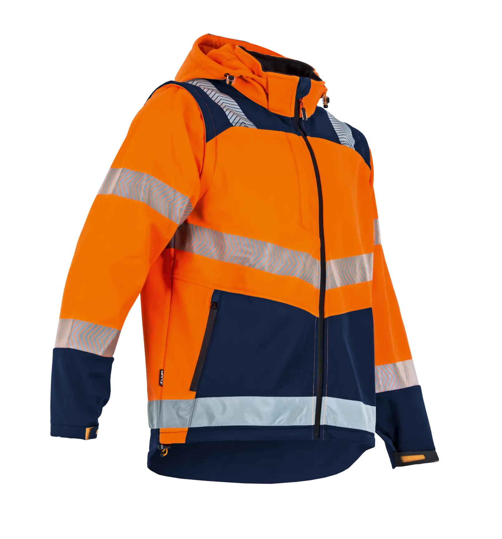 VESTE SOFTSHELL HAUTE VISIBILITE CIBLE ORANGE T3 - 22663 - LMA LEBEURRE 1 VESTE SOFTSHELL HAUTE VISIBILITE CIBLE ORANGE T3 - 22663 - LMA LEBEURRE