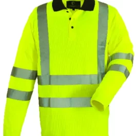POLO MANCHE LONGUE HAUTE VISIBILITE YARD JAUNE TXL - 7YAPYXL - COVERGUARD