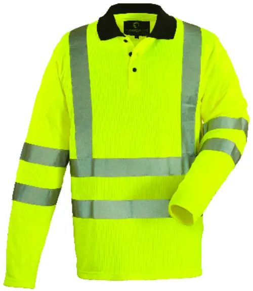 POLO MANCHE LONGUE HAUTE VISIBILITE YARD JAUNE T2XL - 7YAPYXXL - COVERGUARD 1 POLO MANCHE LONGUE HAUTE VISIBILITE YARD JAUNE T2XL - 7YAPYXXL - COVERGUARD