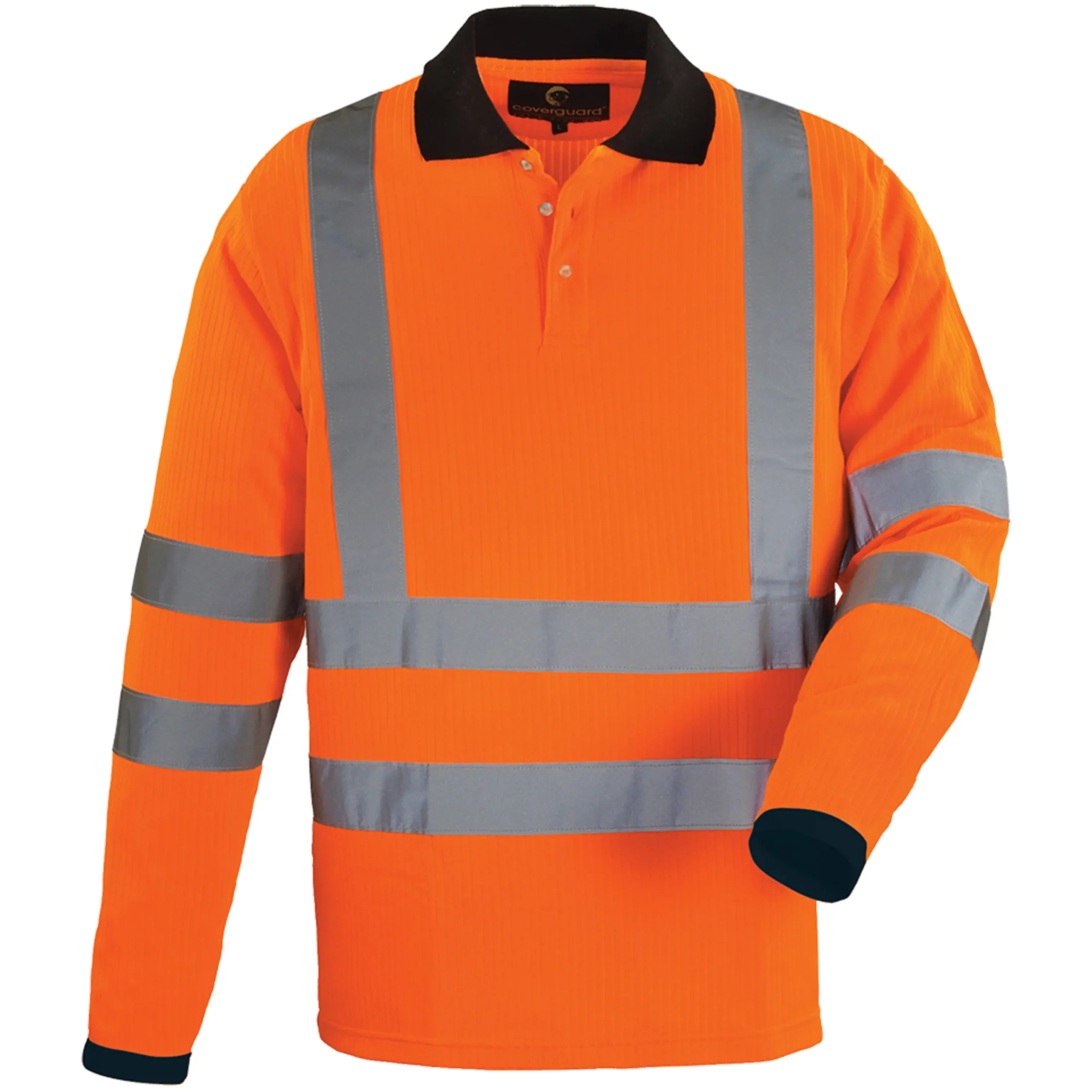POLO MANCHE LONGUE HAUTE VISIBILITE YARD ORANGE TXL - 7YAPOXL - COVERGUARD 1 POLO MANCHE LONGUE HAUTE VISIBILITE YARD ORANGE TXL - 7YAPOXL - COVERGUARD