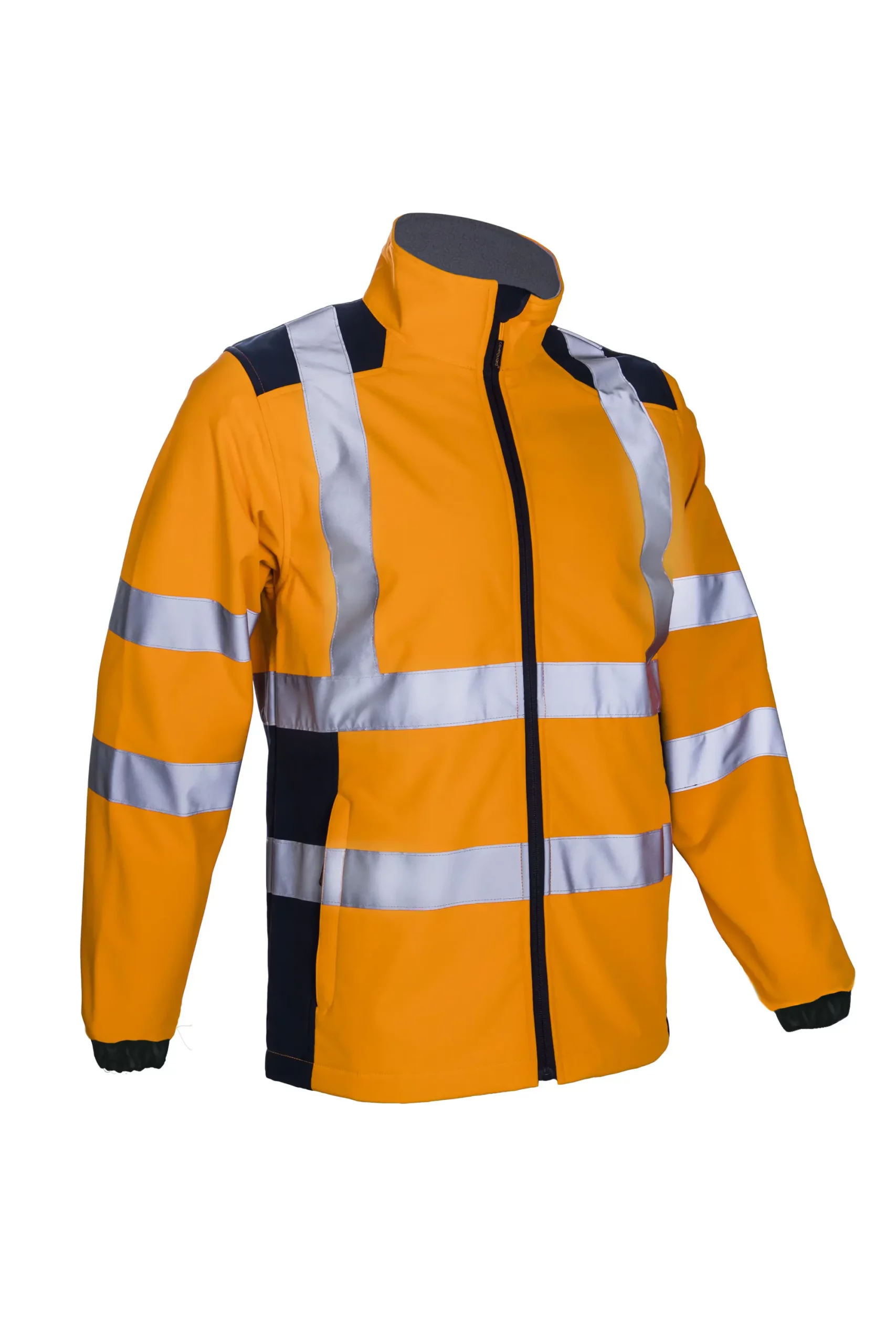 VESTE SOFTSHELL HAUTE VISIBILITE KANPA ORANGE/MARINE TL - 5KPA17000L - COVERGUARD 1 VESTE SOFTSHELL HAUTE VISIBILITE KANPA ORANGE/MARINE TL - 5KPA17000L - COVERGUARD