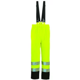 PANTALON HAUTE VISIBILTE HARBOR PU JAUNE/MARINE TL - 70321 - COVERGUARD