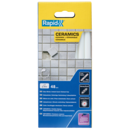 COLLE CÉRAMIQUES EN BATON Ø 12 MM (BOITE DE 48) - 5001415 - RAPID