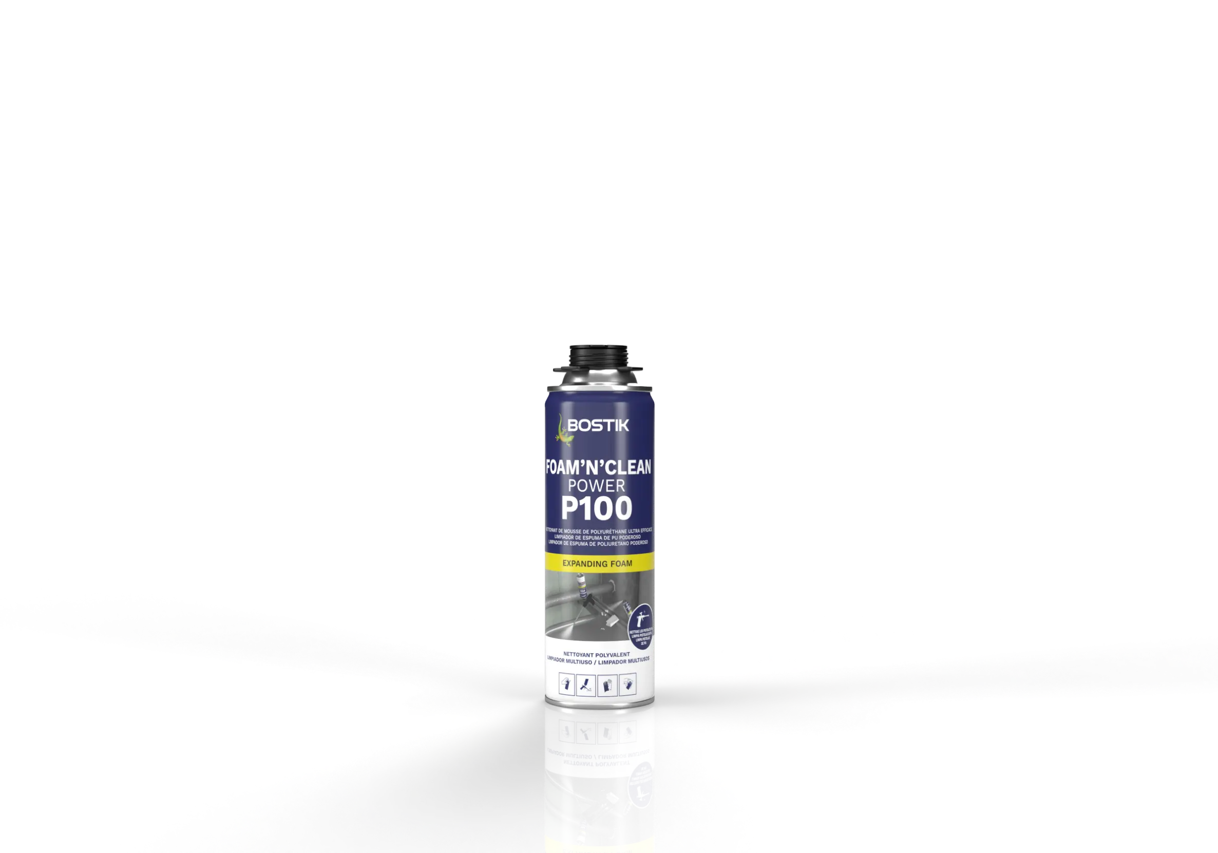 NETTOYANT POUR MOUSSE EXPANSIVE P100 FOAM'N'CLEAN POWER 500ML - 30622987 - BOSTIK 1 NETTOYANT POUR MOUSSE EXPANSIVE P100 FOAM'N'CLEAN POWER 500ML - 30622987 - BOSTIK